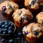 Bakery Style Blueberry Muffins Recipe