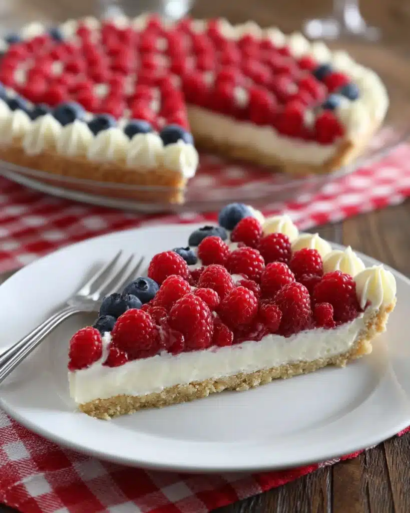 Easy American Flag Fruit Pizza Recipe