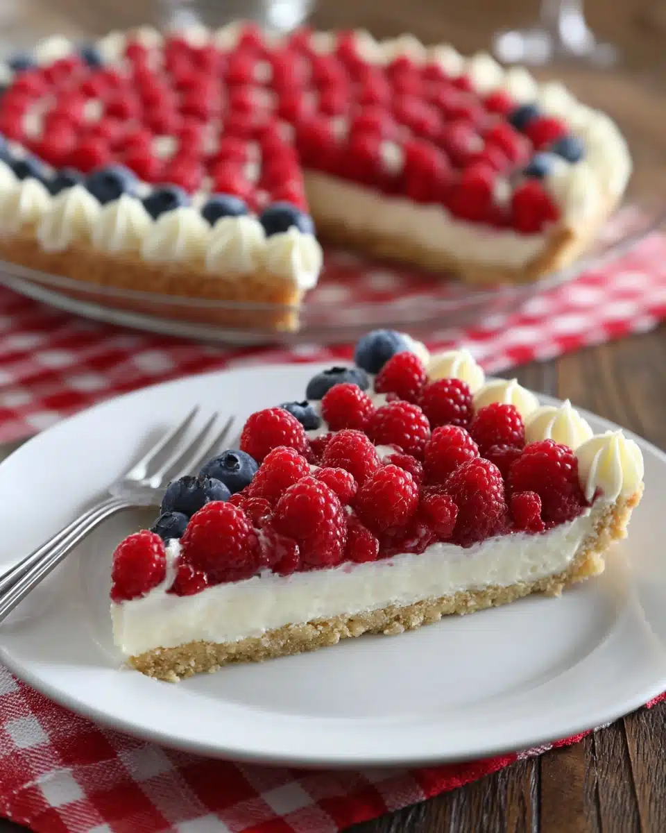 Easy American Flag Fruit Pizza Recipe