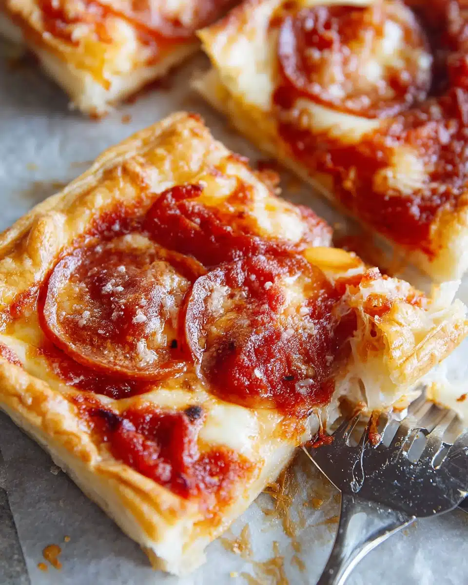 Puff Pastry Pizza Recipe
