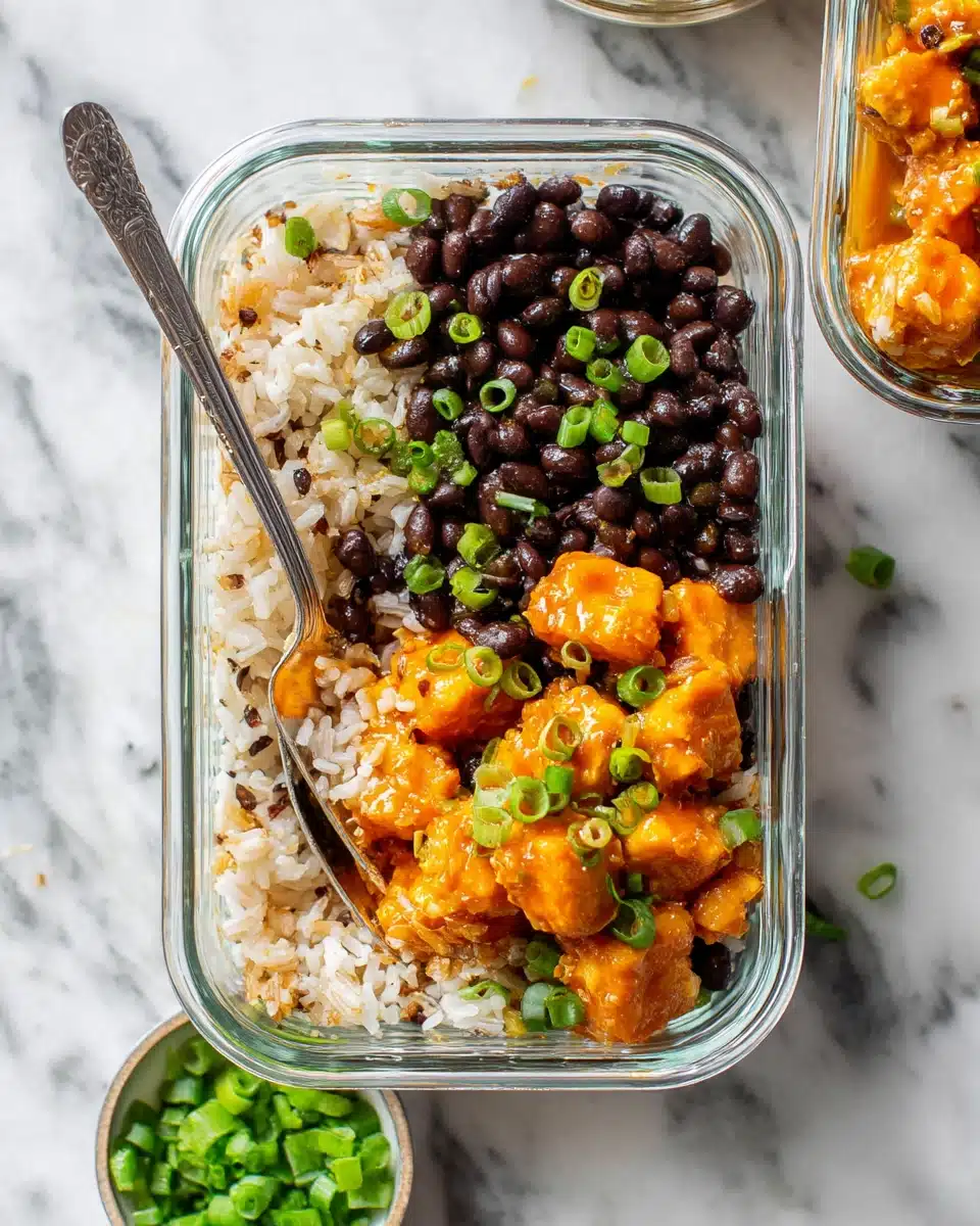 Buffalo Chicken Rice Bowls Recipe
