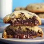 Brownie Stuffed Chocolate Chip Cookies Recipe