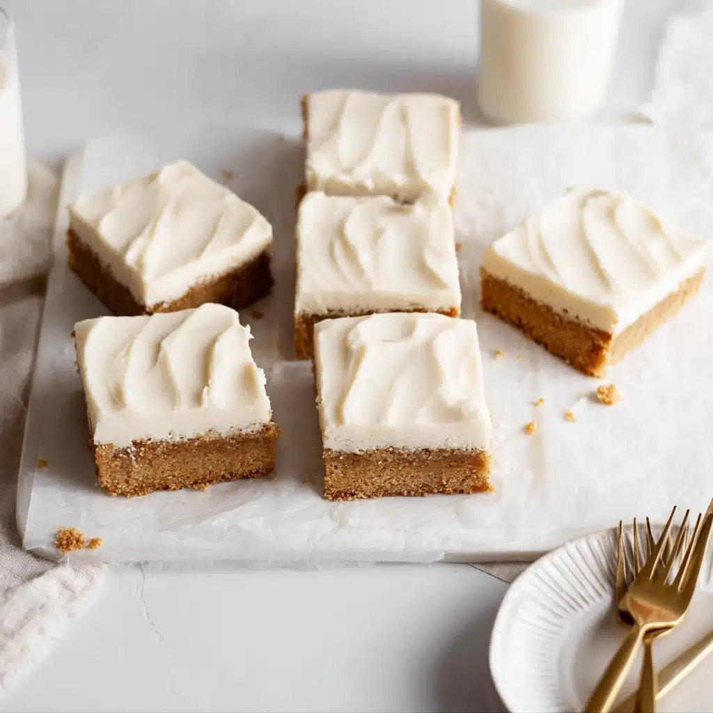 Easy Gingerbread Cookie Bars Recipe - Recipe Image