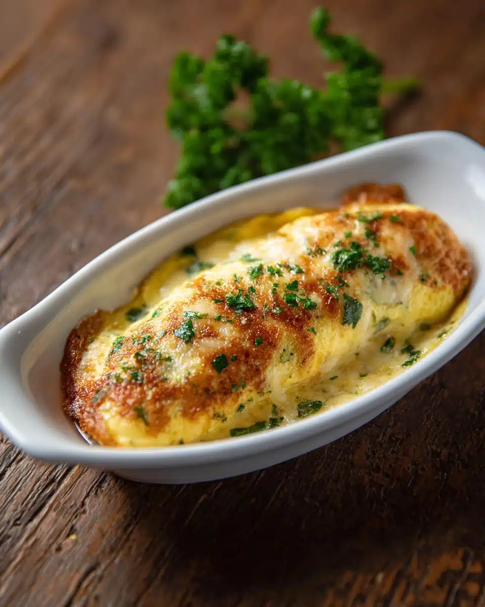 Chicken and Mushroom Crepes au Gratin Recipe