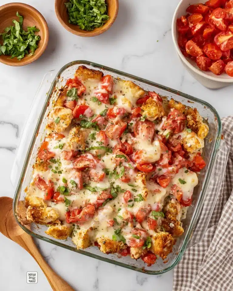 Bruschetta Chicken Bake Recipe
