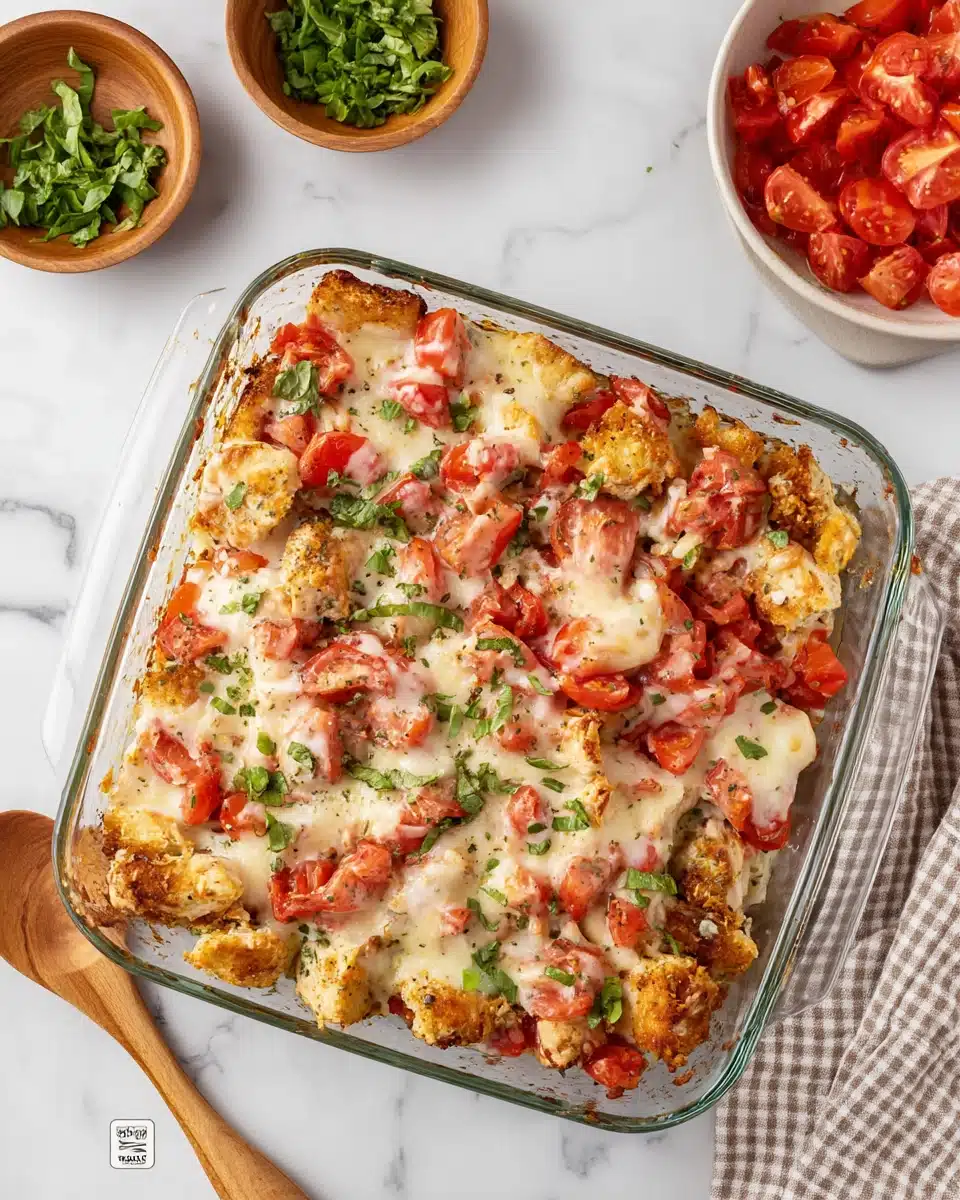 Bruschetta Chicken Bake Recipe