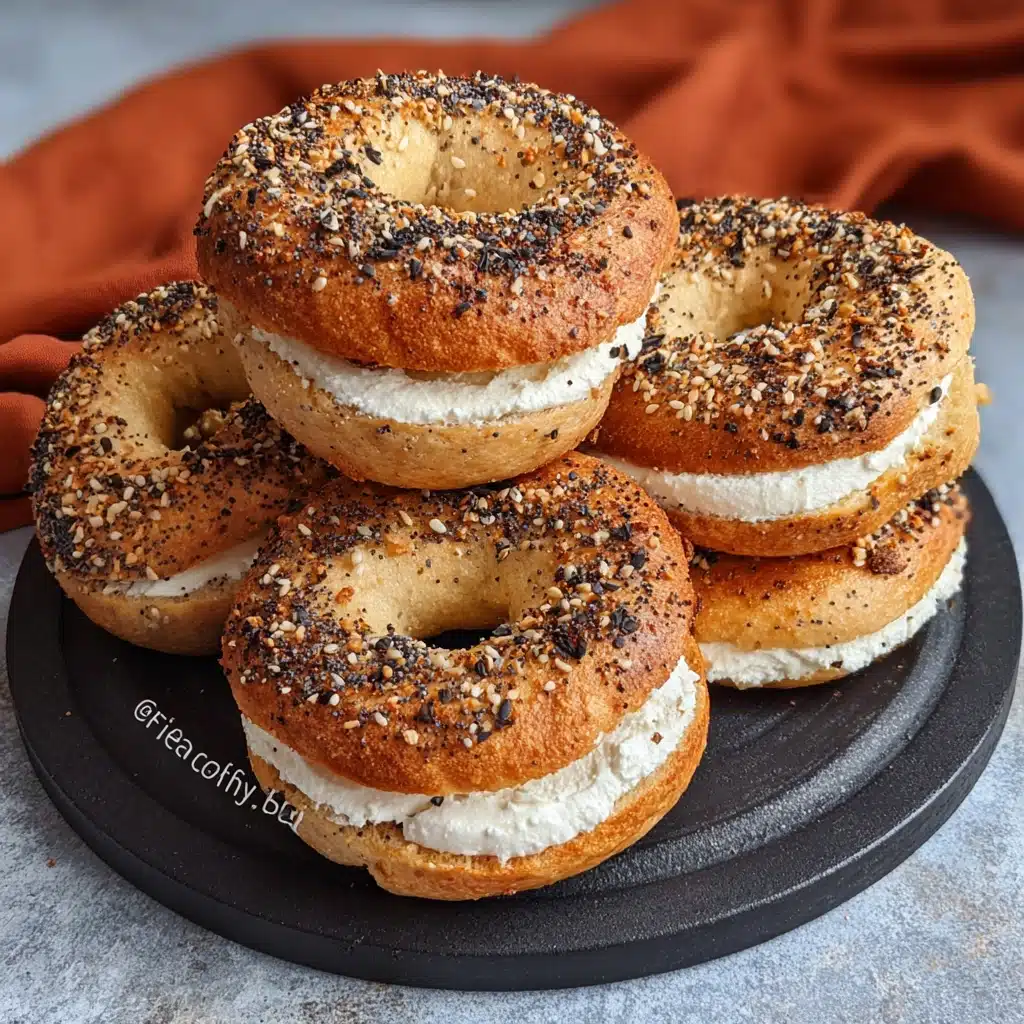 Keto Cottage Cheese Bagels Recipe - Recipe Image