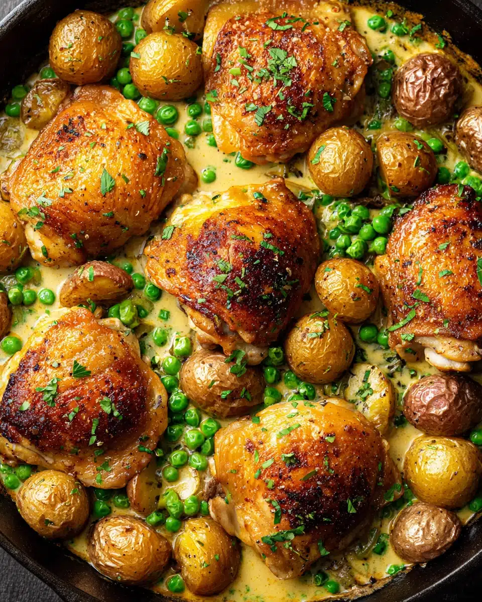 Chicken Vesuvio Recipe
