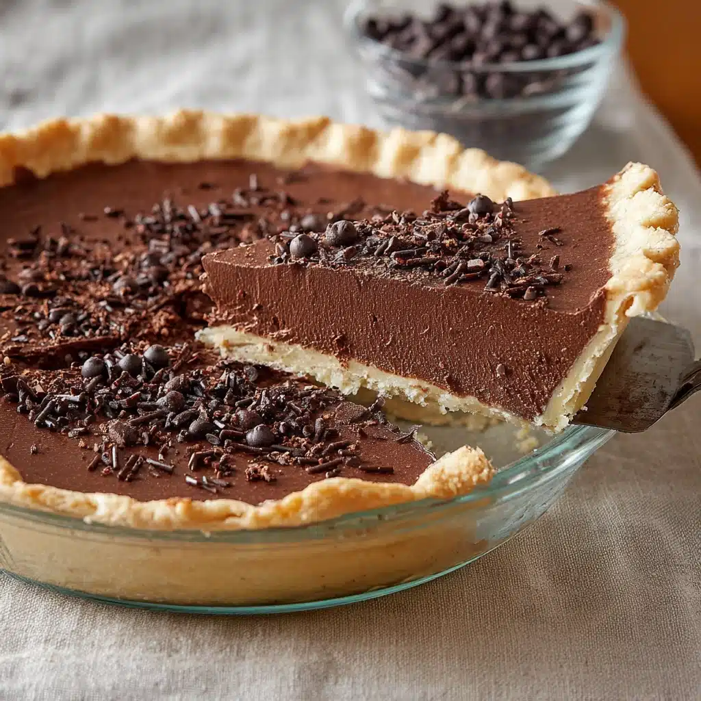 Chocolate Pie Recipe - Recipe Image