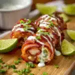 Bacon Wrapped Jalapeno Stuffed Chicken Recipe