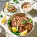 The Best Salmon Patties Recipe with a Homemade Sauce Recipe