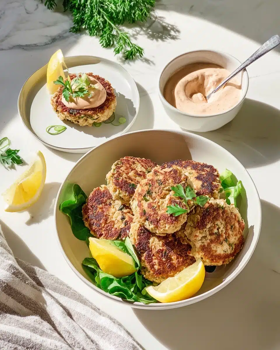 The Best Salmon Patties Recipe with a Homemade Sauce Recipe