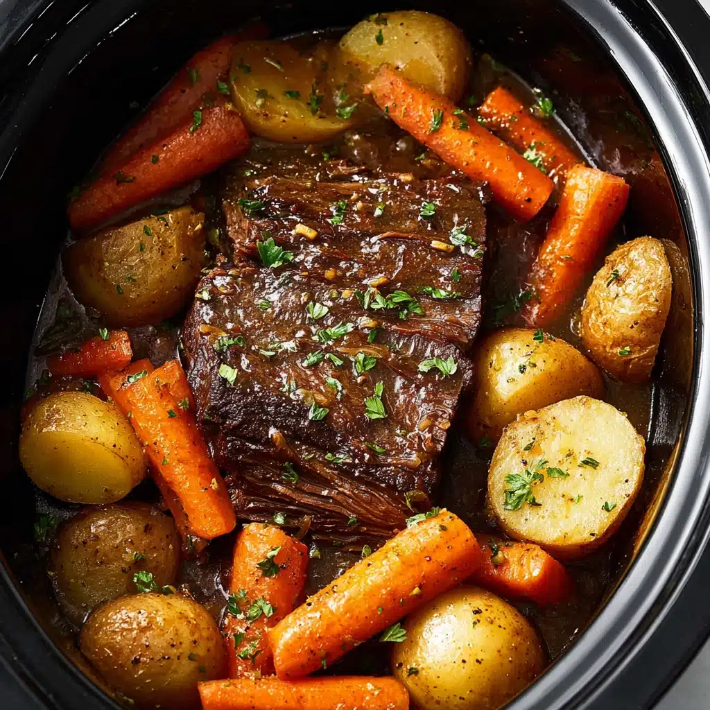 Slow Cooker Pot Roast Recipe - Recipe Image