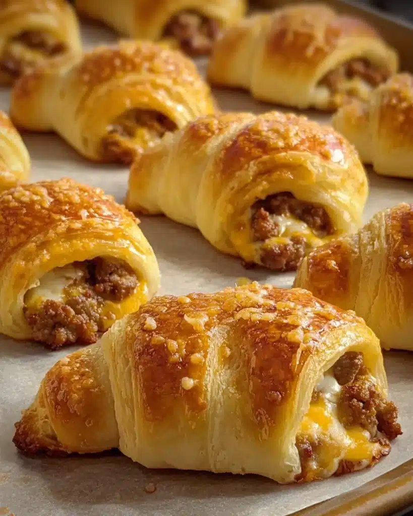 Sausage Cream Cheese Crescents Recipe