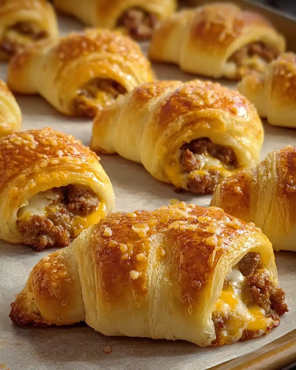 Sausage Cream Cheese Crescents Recipe