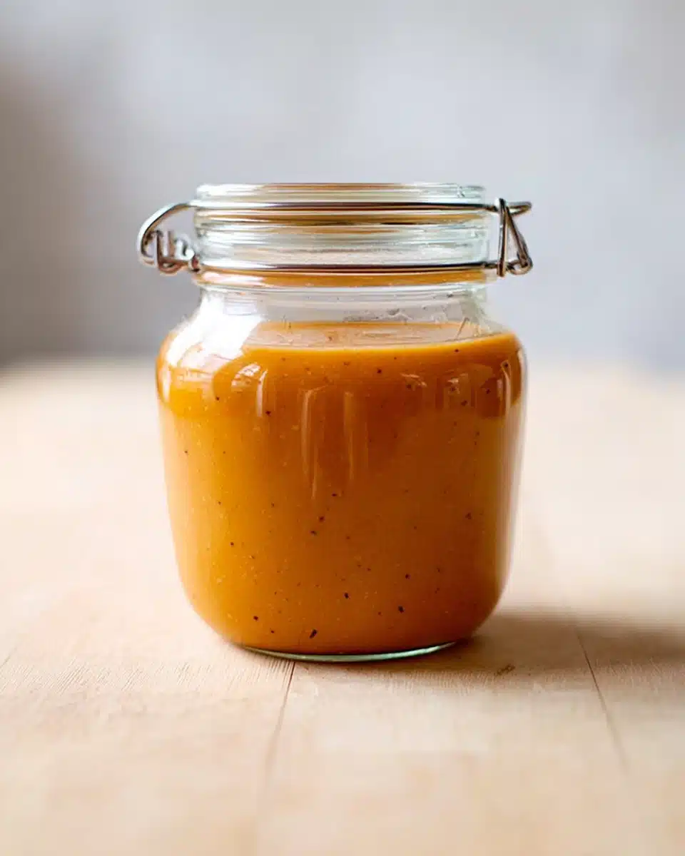 4-Ingredient Roasted Red Pepper Dressing Recipe