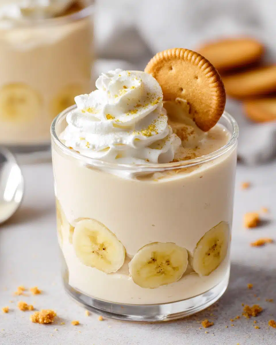 High-Protein Banana Pudding with Cottage Cheese Recipe