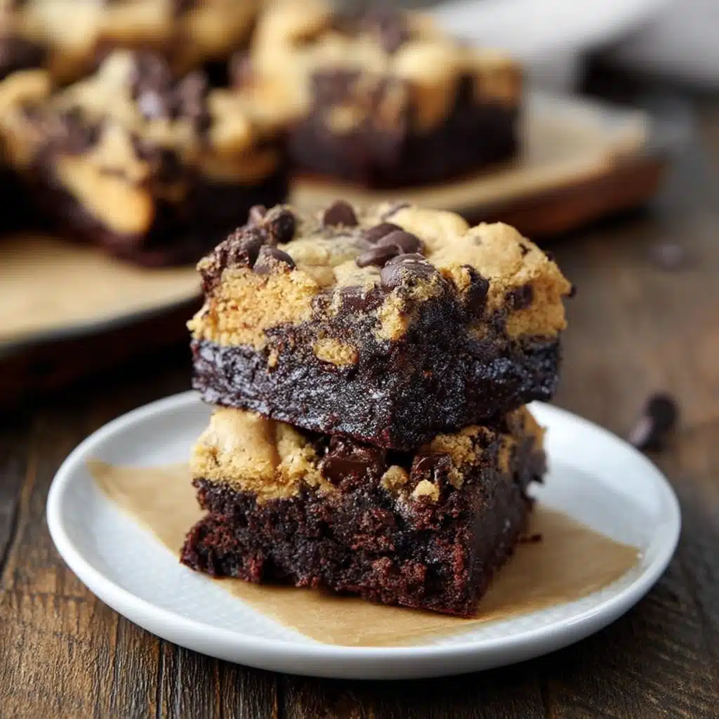 Chocolate Chip Cookie Brownies Recipe - Recipe Image