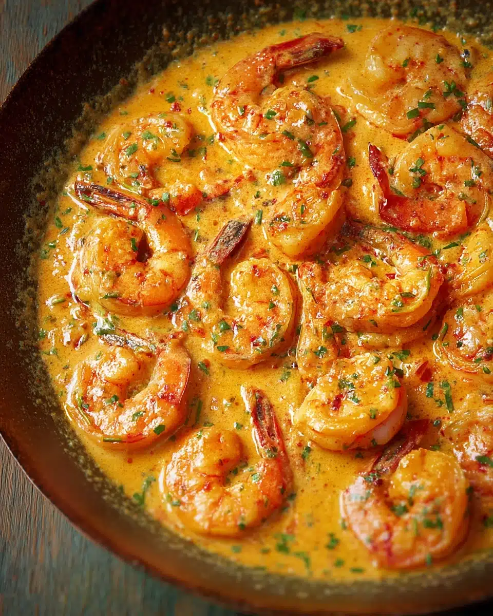 Creamy Garlic Shrimp (15 mins) Recipe