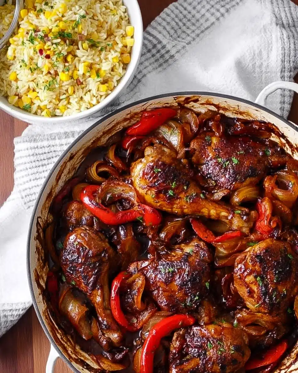 Southern Baked Maple Citrus Chicken Legs Recipe