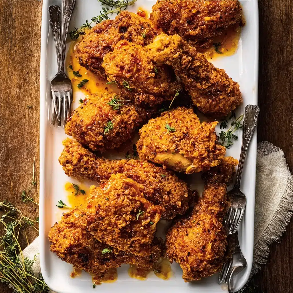 Southern Baked Maple Citrus Chicken Legs Recipe - Recipe Image