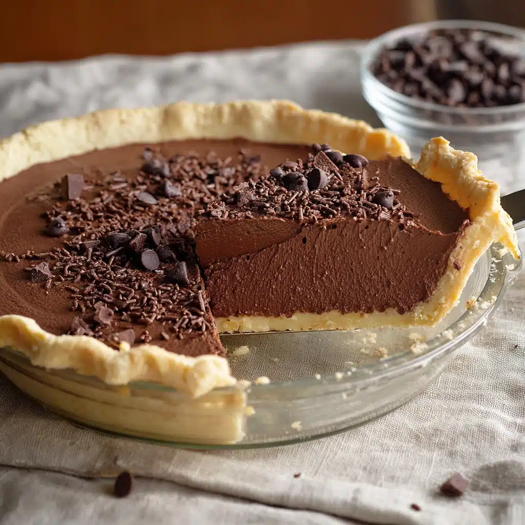 Chocolate Pie Recipe - Recipe Image