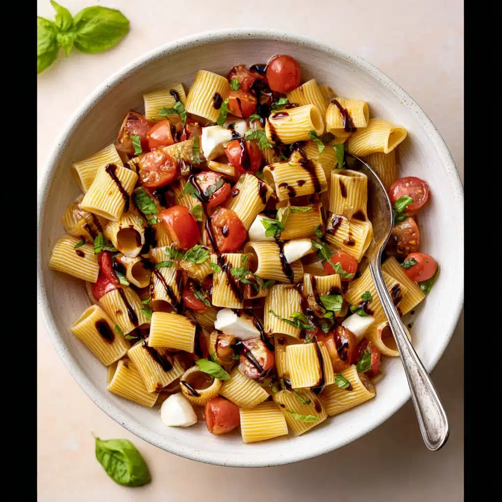 Bruschetta Pasta Salad Recipe - Recipe Image