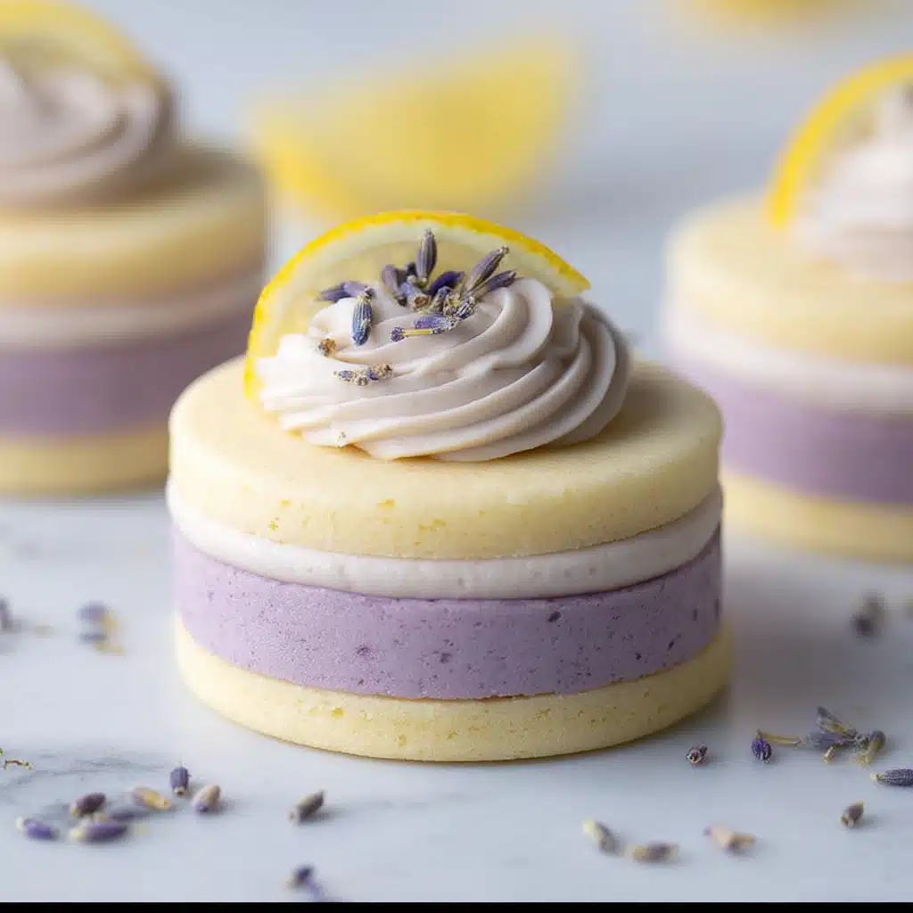 Lemon Lavender Sandwich Cookies Recipe - Recipe Image