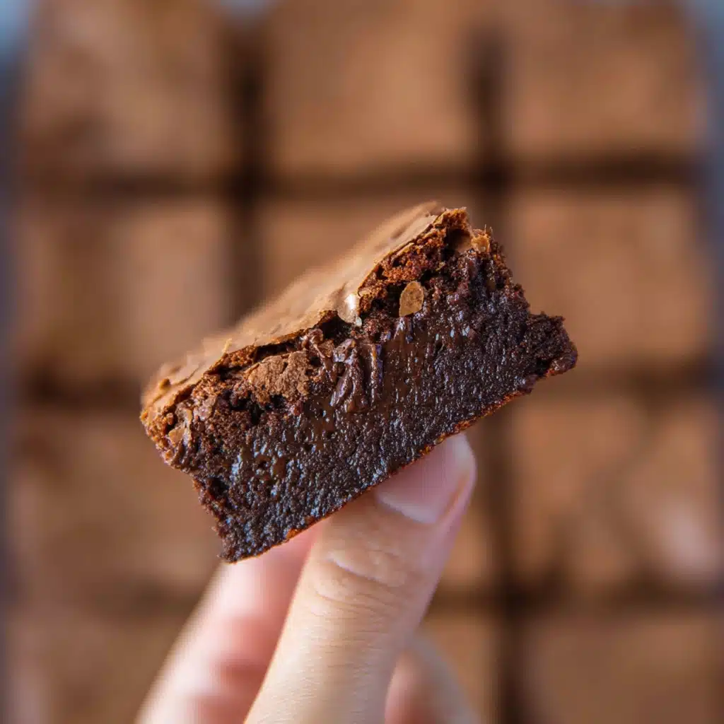 Bakery Style Brownies With no Cocoa Powder Recipe - Recipe Image