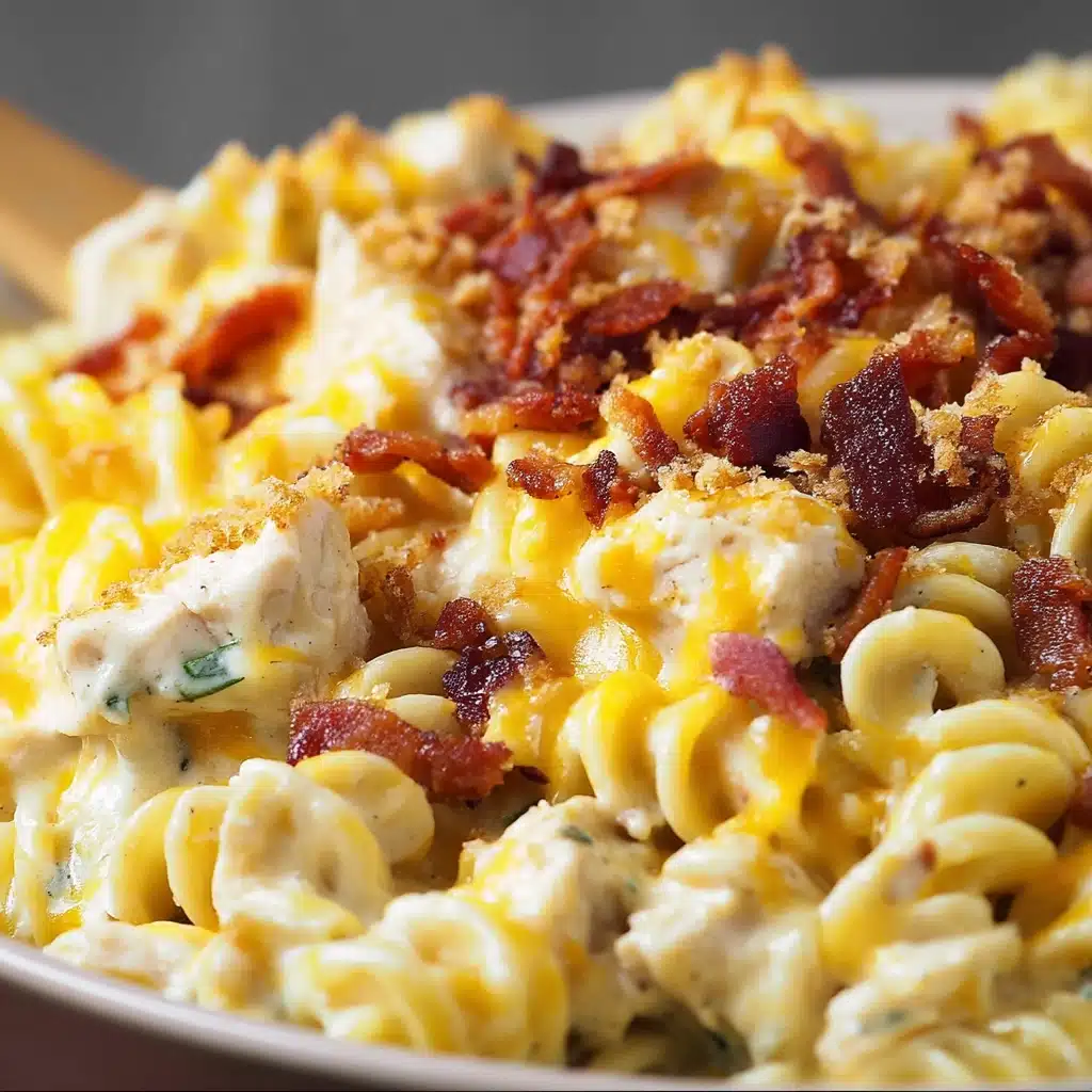 Chicken Bacon Ranch Pasta Recipe - Recipe Image