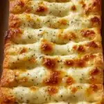 Homemade Cheesy Breadsticks Recipe