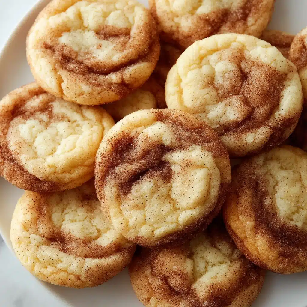 Soft and Chewy Cinnamon Roll Sugar Cookies Recipe - Recipe Image