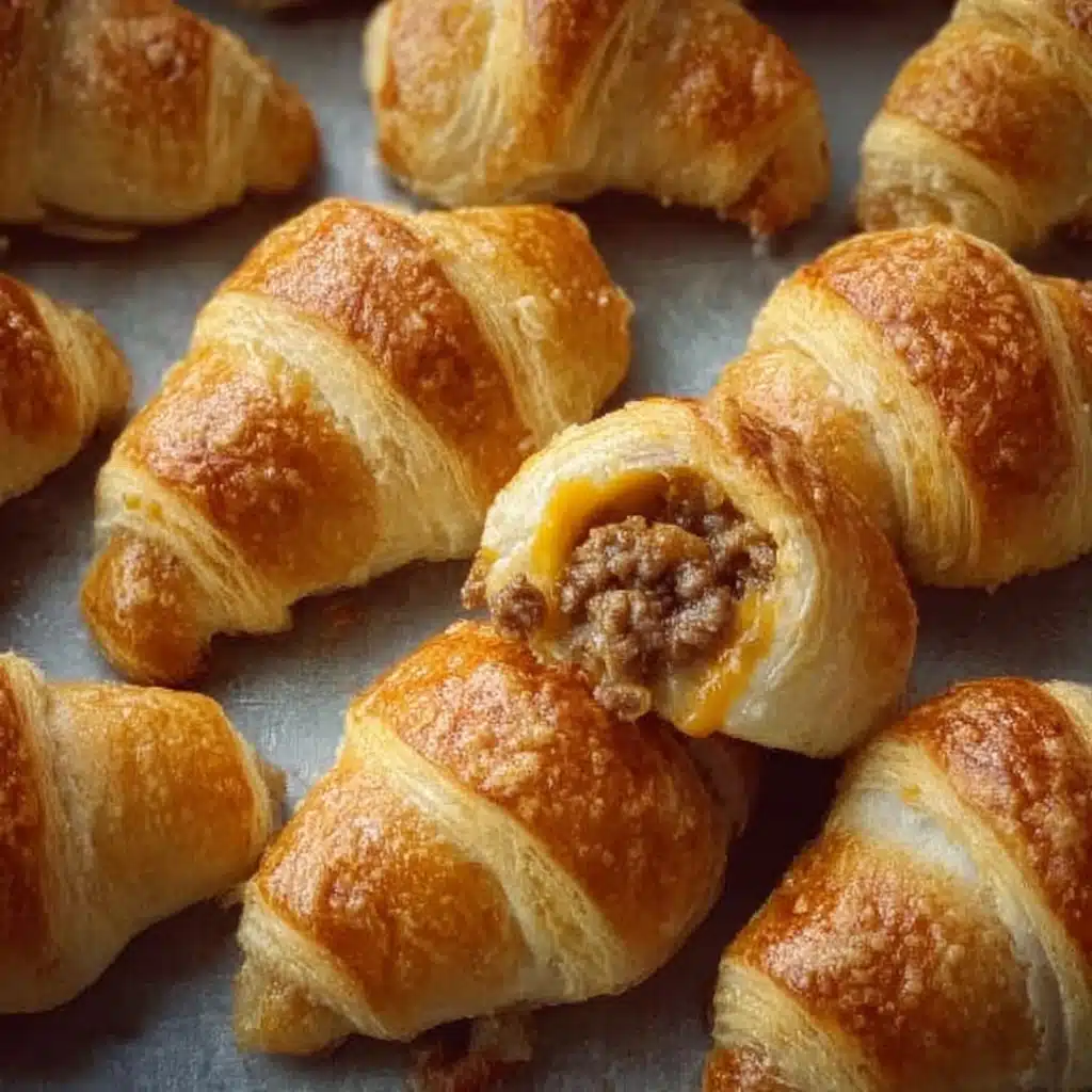 Sausage Cream Cheese Crescents Recipe - Recipe Image