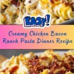 Chicken Bacon Ranch Pasta Recipe