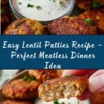 Lentil Patties Recipe