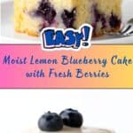 Lemon Blueberry Cake Recipe