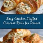 Chicken Stuffed Crescent Rolls to Impress Recipe