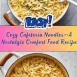 Cafeteria Noodles Will Make You Nostalgic For School Days Recipe