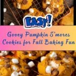 Pumpkin S’mores Cookies Recipe