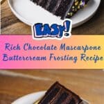 Chocolate Mascarpone Buttercream Recipe
