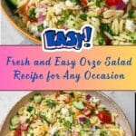 Orzo Salad Recipe