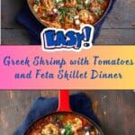 Greek Shrimp with Tomatoes and Feta Recipe
