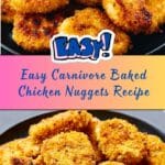 Carnivore Baked Chicken Nuggets Recipe