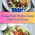 Fried Chicken Salad Recipe
