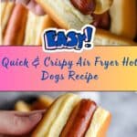 Air Fryer Hot Dogs Recipe