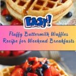 Buttermilk Waffles Recipe