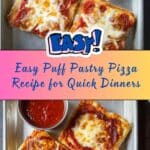 Puff Pastry Pizza Recipe