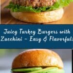 Juicy Turkey Burgers with Zucchini Recipe