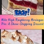 Mile High Raspberry Meringue Pie Recipe