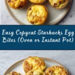 Copycat Starbucks Egg Bites Recipe